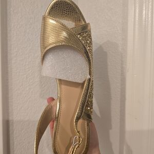Gold Sandals